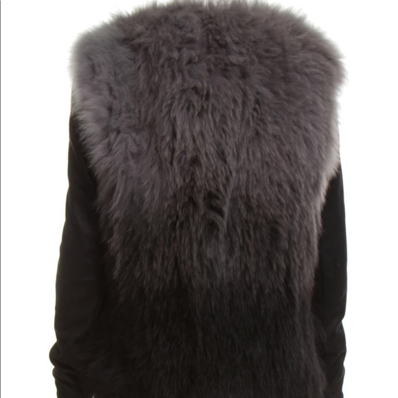 Maje Koice Fox Fur Jacket - Picture 4 of 8
